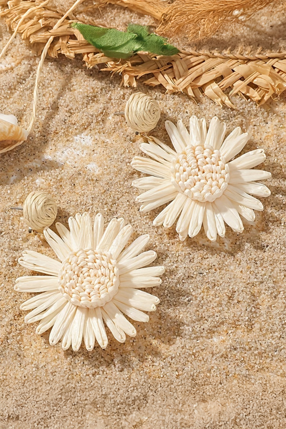 Boho Flower Drop Earrings
