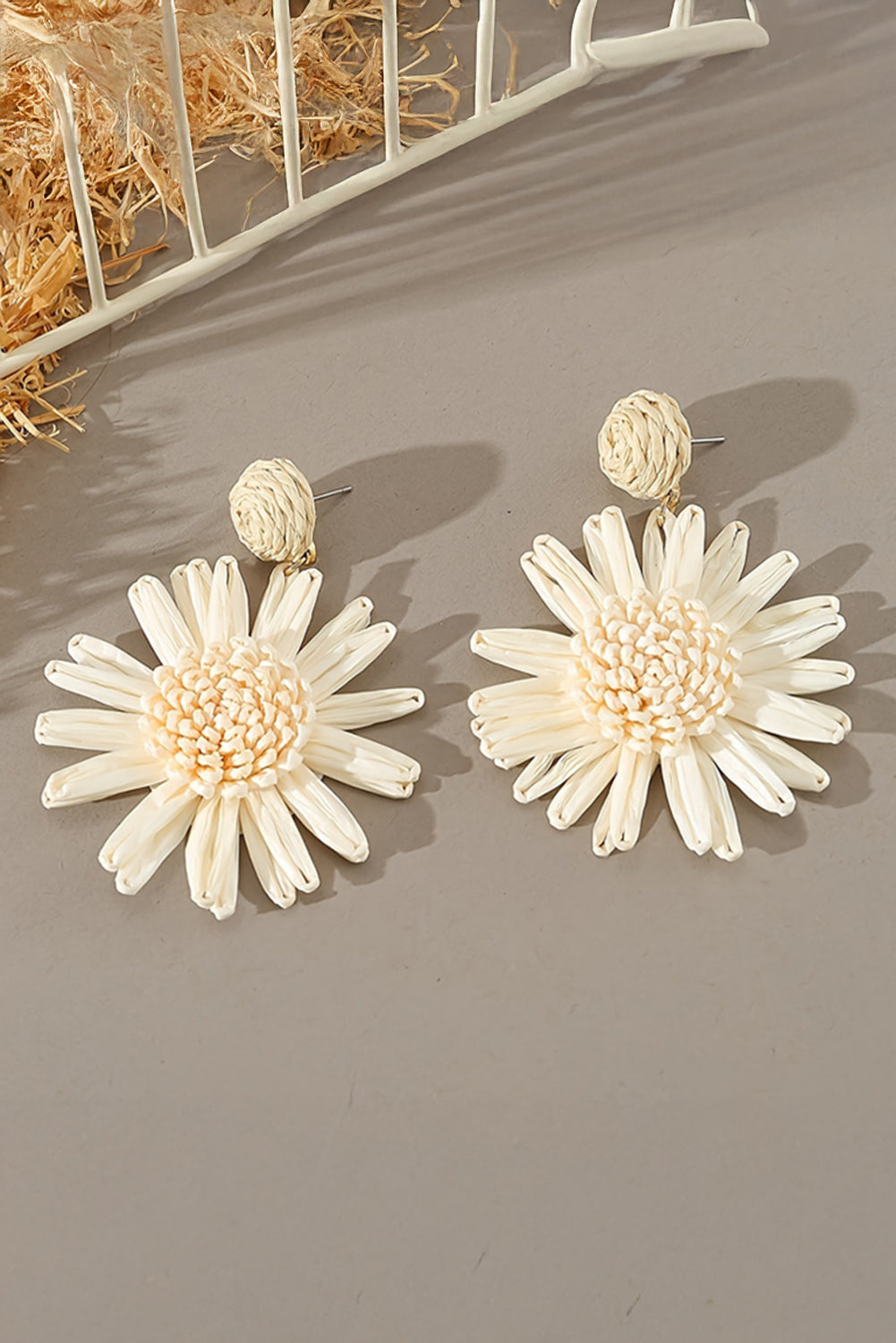 Boho Flower Drop Earrings