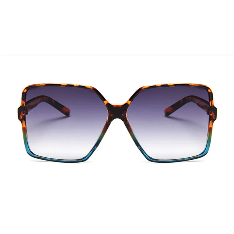Higody Fashion Oversized Sunglasses Gradient UV400