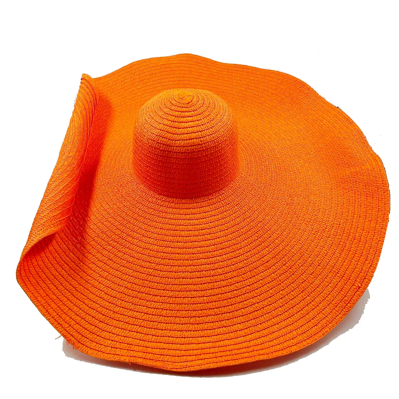 Three-Piece Set - Various Coloured Straw Hat & Bag