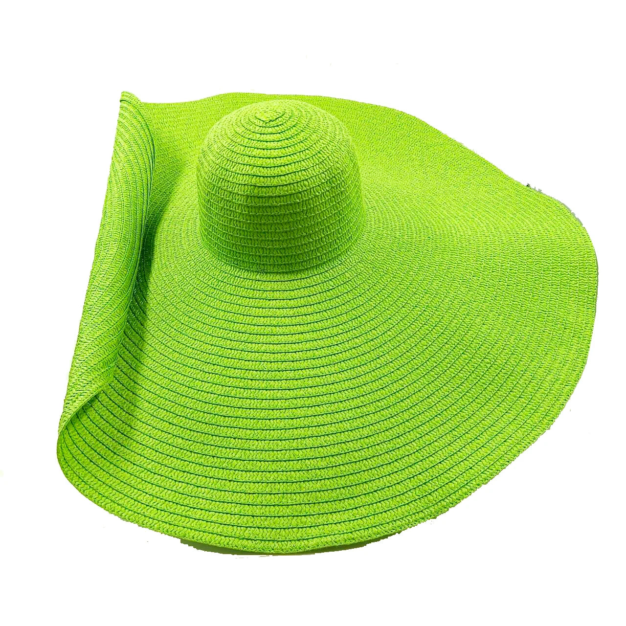 Three-Piece Set - Various Coloured Straw Hat & Bag
