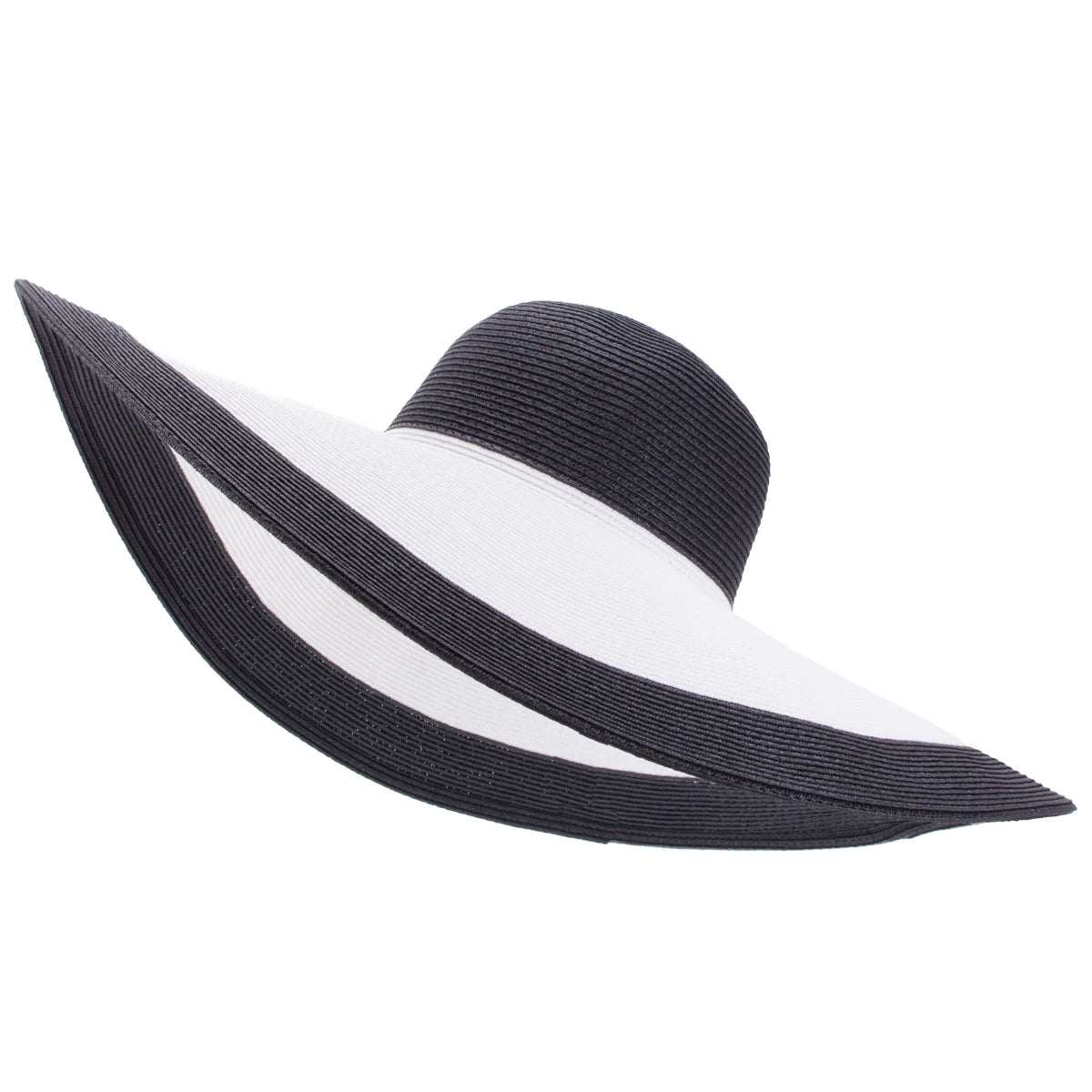 Lawliet Foldable Oversized Wide Brim Straw Hat