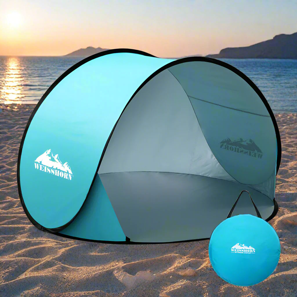 Weisshorn Pop Up Beach Tent Camping Portable Sun Shade Shelter Fishing
