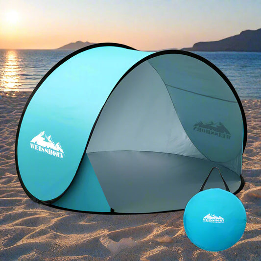 Weisshorn Pop Up Beach Tent Camping Portable Sun Shade Shelter Fishing