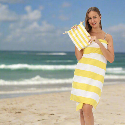 Microfiber Double-Sided Printed Beach Towel - 100x180cm