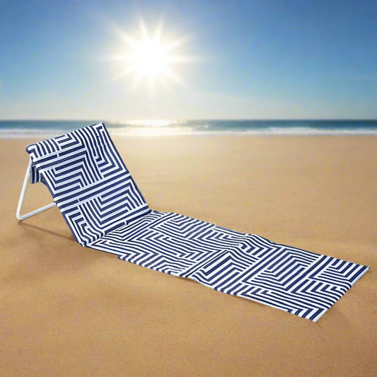 Lazy Dayz Fold Up Beach Lounger - Makena